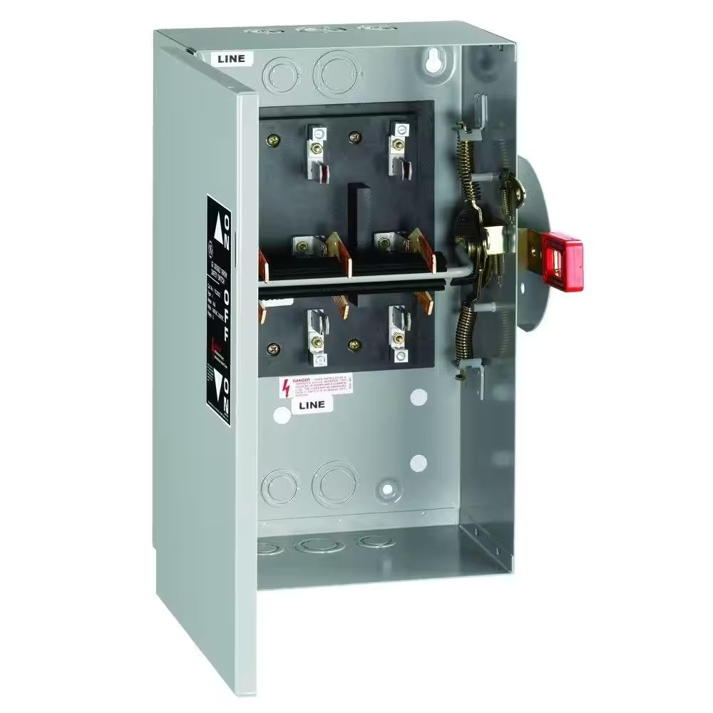 S/SWITCH DOBLE TIRO 60A 3P 240VAC@3HP NEMA 1 TC35322 – Electrisa